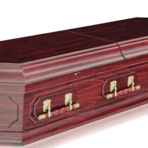 Lawson Gloss Rosewood Casket [2000L x 640W x 455H]
