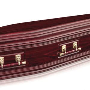 Majestic Gloss Rosewood Coffins [2010L x 610W x 435H]